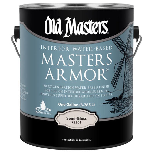 Old Masters Masters Armor Semi-Gloss Clear Water-Based Floor Finish 1 gal