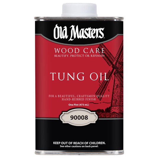 Old Masters Wood Care Clear Tung Oil 1 pt