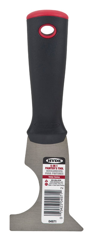 Hyde 2-1/2 in. W Carbon Steel 5-in-1 Painter's Tool