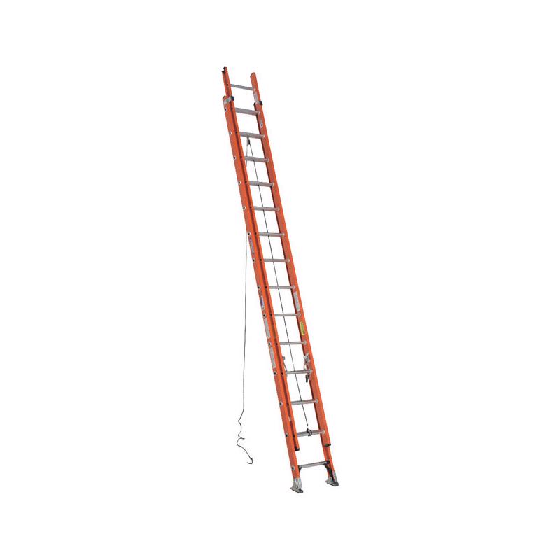 Werner 28 ft. H Fiberglass Extension Ladder Type IA 300 lb. cap.