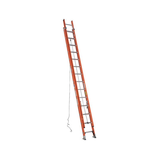Werner 28 ft. H Fiberglass Extension Ladder Type IA 300 lb. cap.