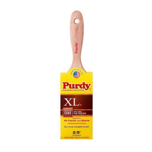 Purdy XL Sprig 2-1/2 in. Medium Stiff Flat Trim Paint Brush 144380325
