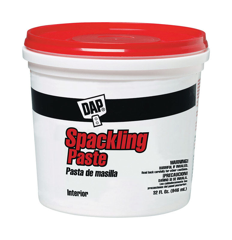 DAP Ready to Use White Spackling Paste 1 qt
