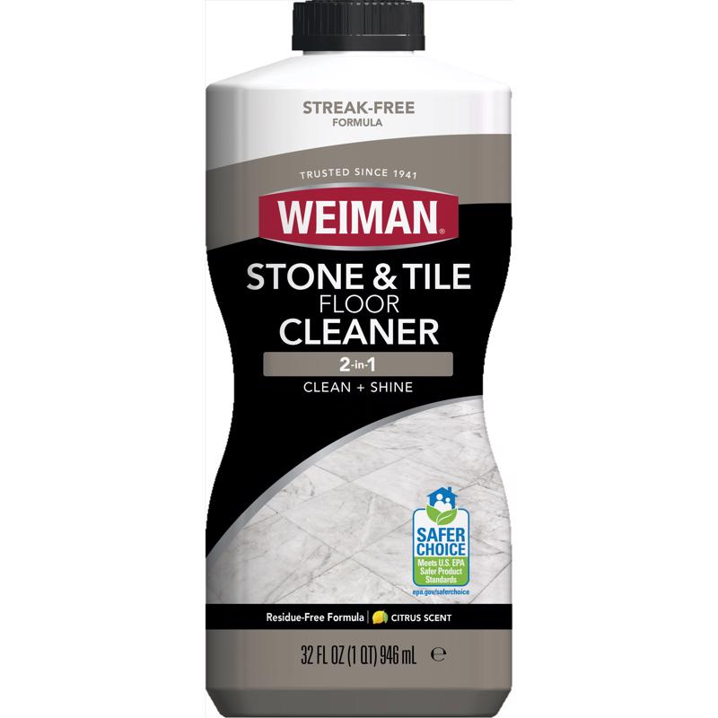 Weiman Citrus Scent Stone and Tiler Cleaner 32 oz Liquid
