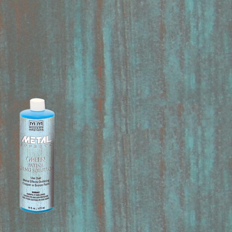 Modern Masters Metal Effects Green Patina Aging Solution
