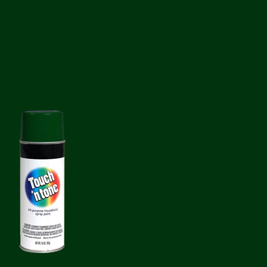 Rust-Oleum Touch n Tone Gloss Hunter Green Spray Paint 10 oz