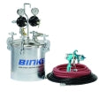 Binks 2.8 Gallon Zinc-Plated Pressure Tank Assembly Package