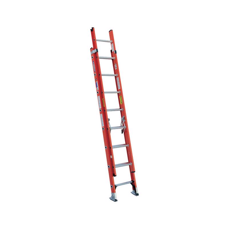 Werner 16 ft. H Fiberglass Extension Ladder Type IA 300 lb. cap.