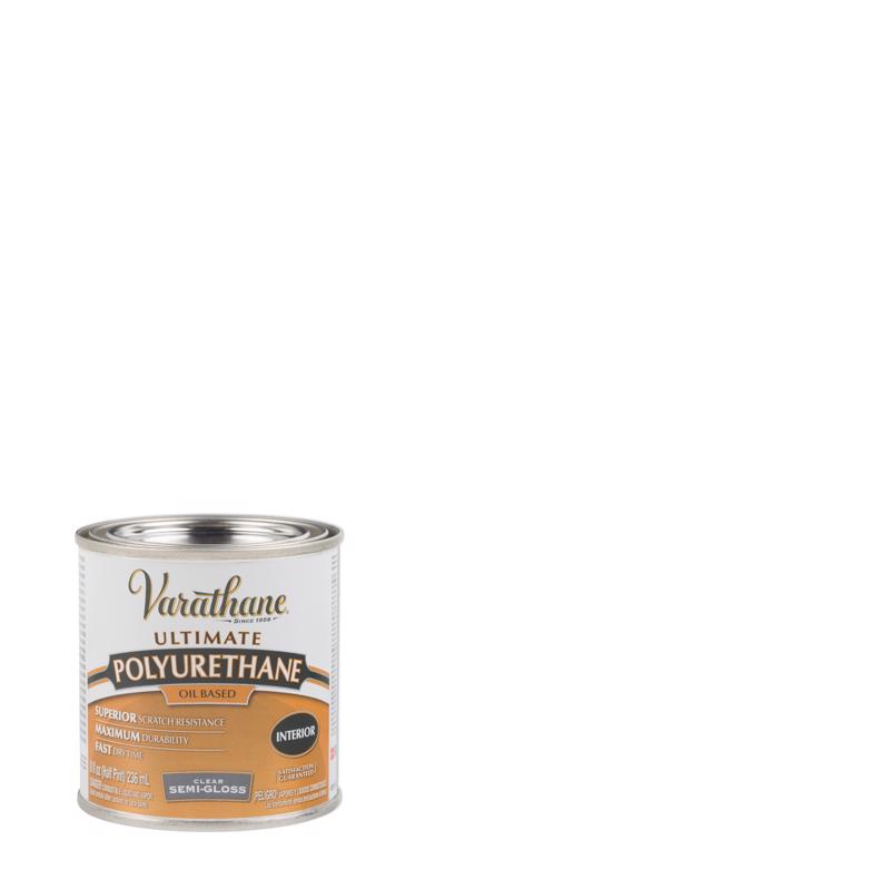 Varathane Ultimate Semi-Gloss Clear Oil-Based Polyurethane 0.5 pt