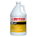 Betco pH7 Lemon Scent Floor Cleaner Liquid 1 gal