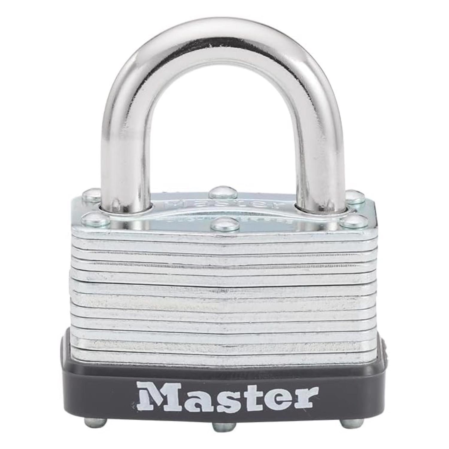 Master Lock 1-1/16 in. H X 1-3/4 in. W X 1-3/4 in. L Laminated Steel Breakaway Warded Padlock