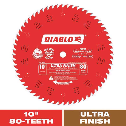 Diab Saw Bld 10"X80T