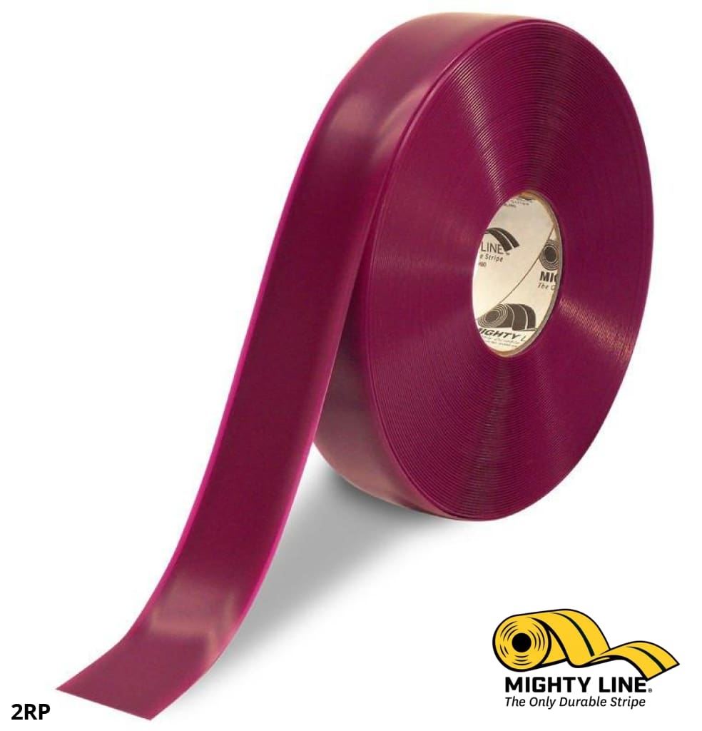 2" PURPLE Solid Color Tape - 100'  Roll - Safety Floor Tape