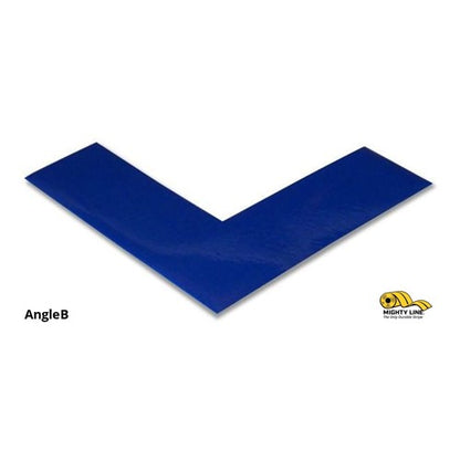 2” Solid Blue Floor Tape Angle – Pack of 100