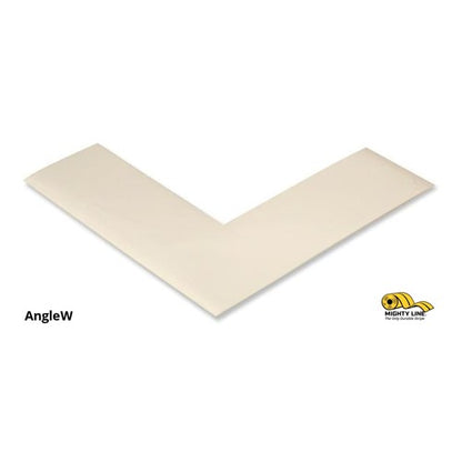 2” Solid White Floor Tape Angle – Pack of 100