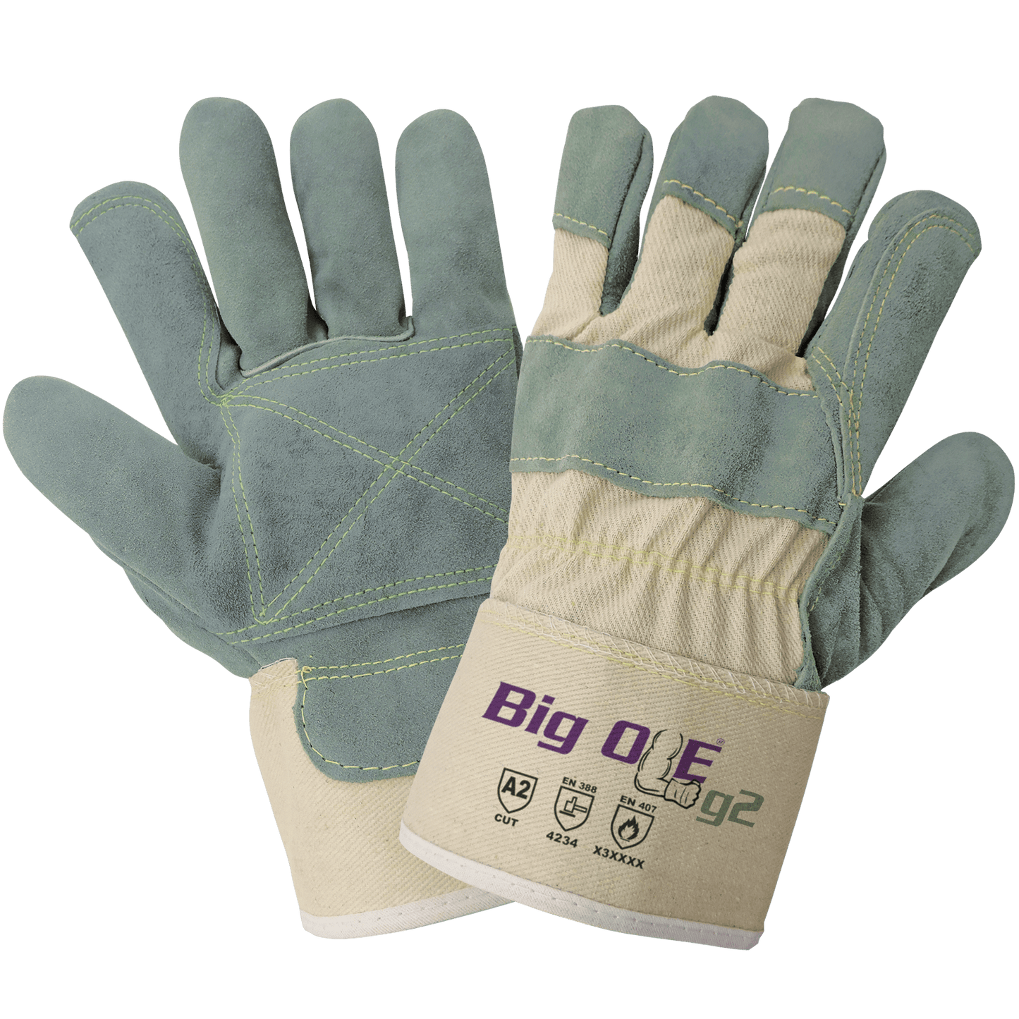 Big Ole G2 Leather Palm Gloves 2000DP (Dozen Pair)