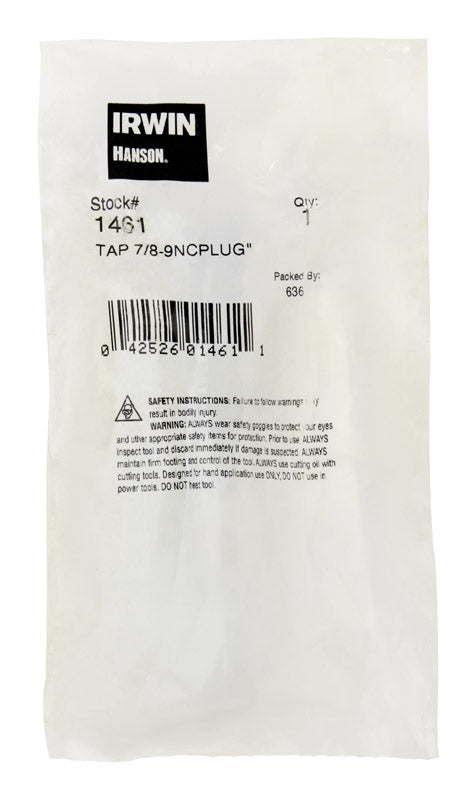 Irwin Hanson SAE 7/8 in. Fraction Tap