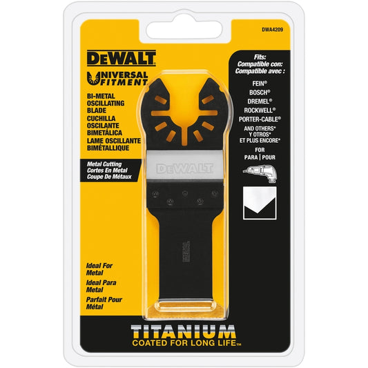 DEWALT Universal Fitment Titanium Oscillating Blade 1 pc