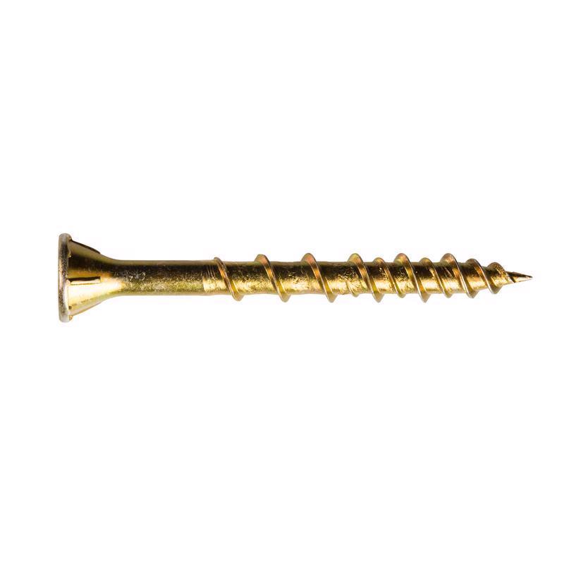 Simpson Strong-Tie Strong-Drive No. 9 X 2-1/2 in. L T25 Yellow Zinc High/Low WSV Subfloor Screws 1 p