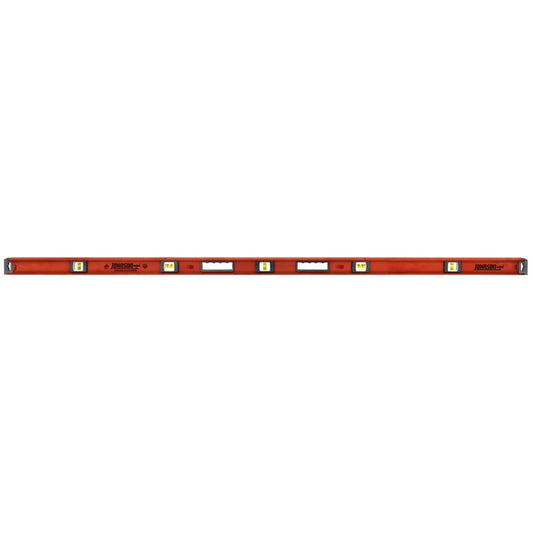 Johnson 78 in. Aluminum Magnetic Heavy Duty I-Beam Level 5 vial