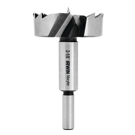 IRWIN Marples 2-1/8 in. X 4 in. L Carbon Steel Forstner Drill Bit Round Shank 1 pc