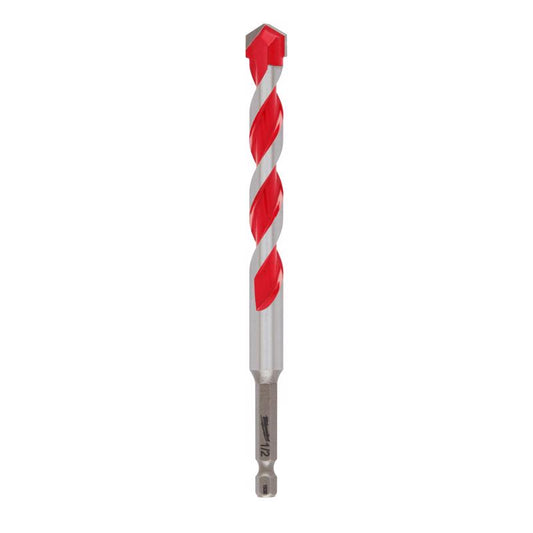 Milwaukee Shockwave 1/2 in. X 6 in. L Carbide Hammer Drill Bit Hex Shank 1 pk