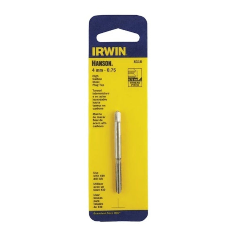 Irwin Hanson Metric 4 - 0.75 mm Plug Tap