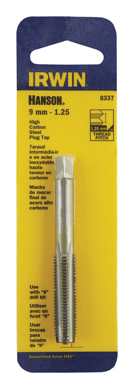 Irwin Hanson Metric 9 - 1.25 mm Plug Tap