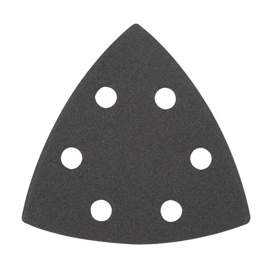 Milwaukee 3-1/2 in. Silicon Carbide 180 Grit Triangular Sanding Paper 6 pk