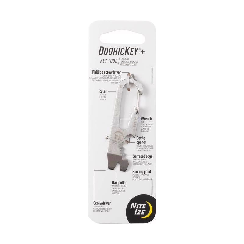 Nite Ize Doohickey Stainless Steel Silver All-in-One Multi Key Tool