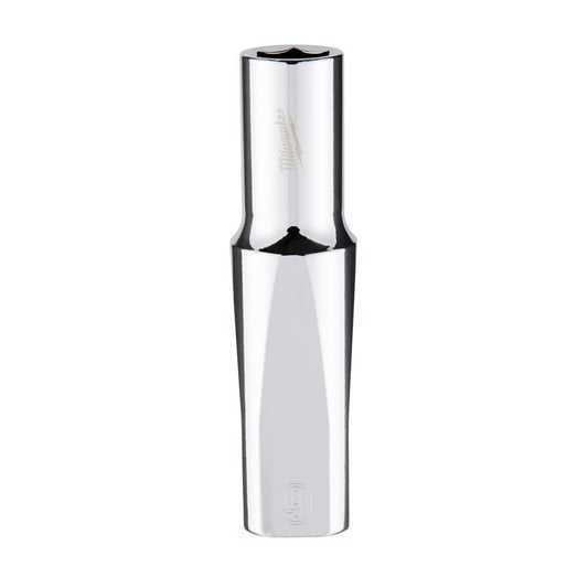 Milwaukee 9 mm X 3/8 in. drive Metric 6 Point Standard Deep Socket 1 pc