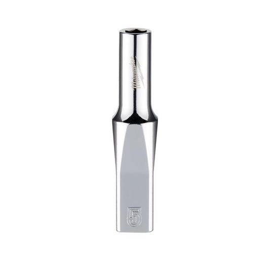 Milwaukee 5 mm X 1/4 in. drive Metric 6 Point Standard Deep Socket 1 pc
