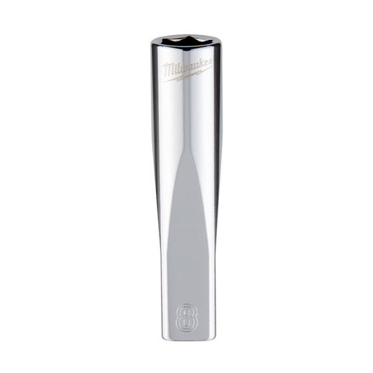 Milwaukee 8 mm X 1/4 in. drive Metric 6 Point Standard Deep Socket 1 pc