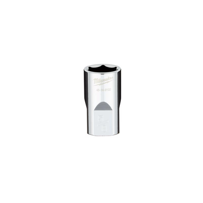 Milwaukee 5/8 in. X 1/2 in. drive SAE 6 Point Standard Deep Socket 1 pc