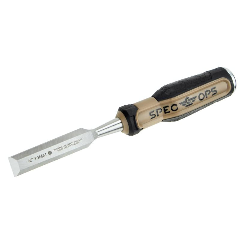 Spec Ops 3/4 in. W X 4-1/4 in. L Wood Chisel 1 pc