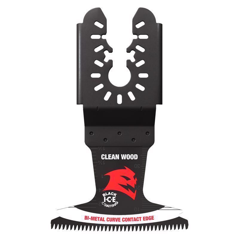 Diablo 2-1/2 in. W Bi-Metal Curved Contact Edge Oscillating Blade Clean Wood 1 pk
