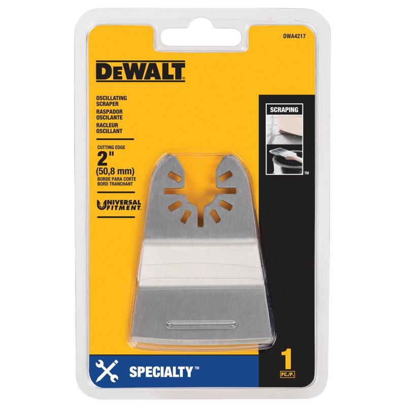 DEWALT Universal Fitment Steel Rigid Scraper Blade 1 pk