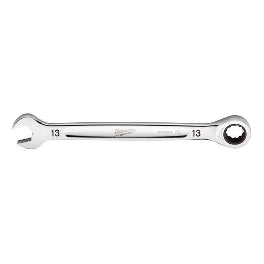 Milwaukee 13 mm X 13 mm 12 Point Metric Ratcheting Combination Wrench 7.34 in. L 1 pc