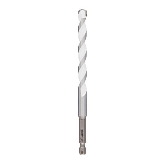 Milwaukee Shockwave 3/8 in. X 6 in. L Carbide Percussion Drill Bit Hex Shank 1 pc