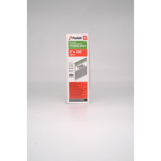 Paslode 3 in. Framing Hot-Dipped Galvanized Steel Nail Round Head