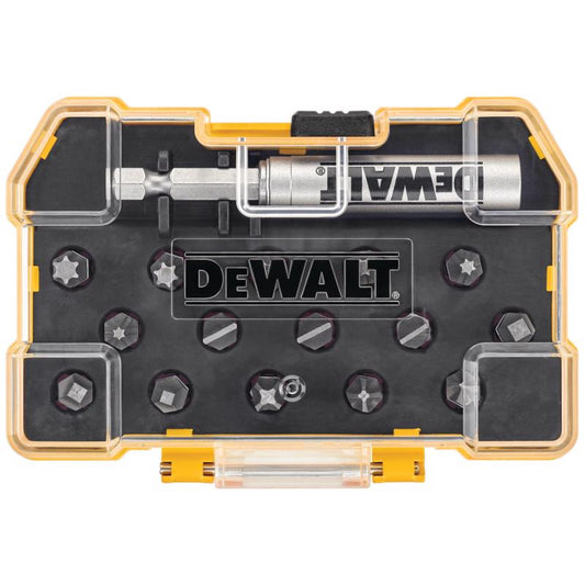DeWalt Max Fit Assorted Assorted Screwdriver Bit Set Steel 16 pk