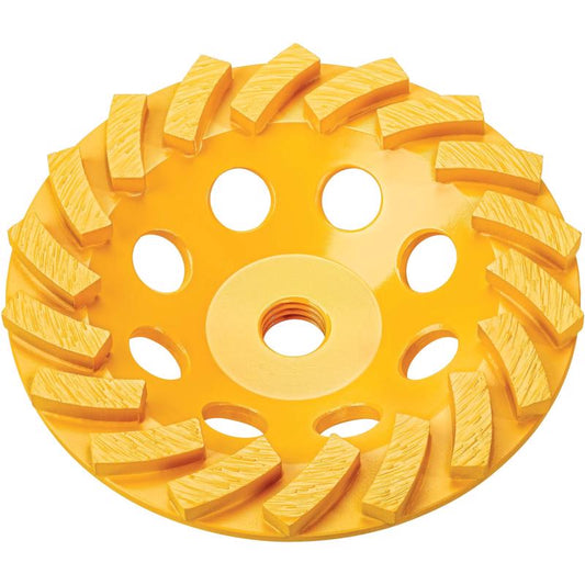 DeWalt 7 in. D X 5/8 in. Turbo Diamond Cup Wheel 1 wheel