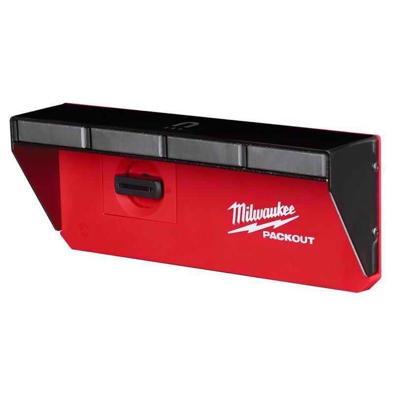 Milwaukee Packout Garage Organizer Magnetic Power Tool Holder Black/Red