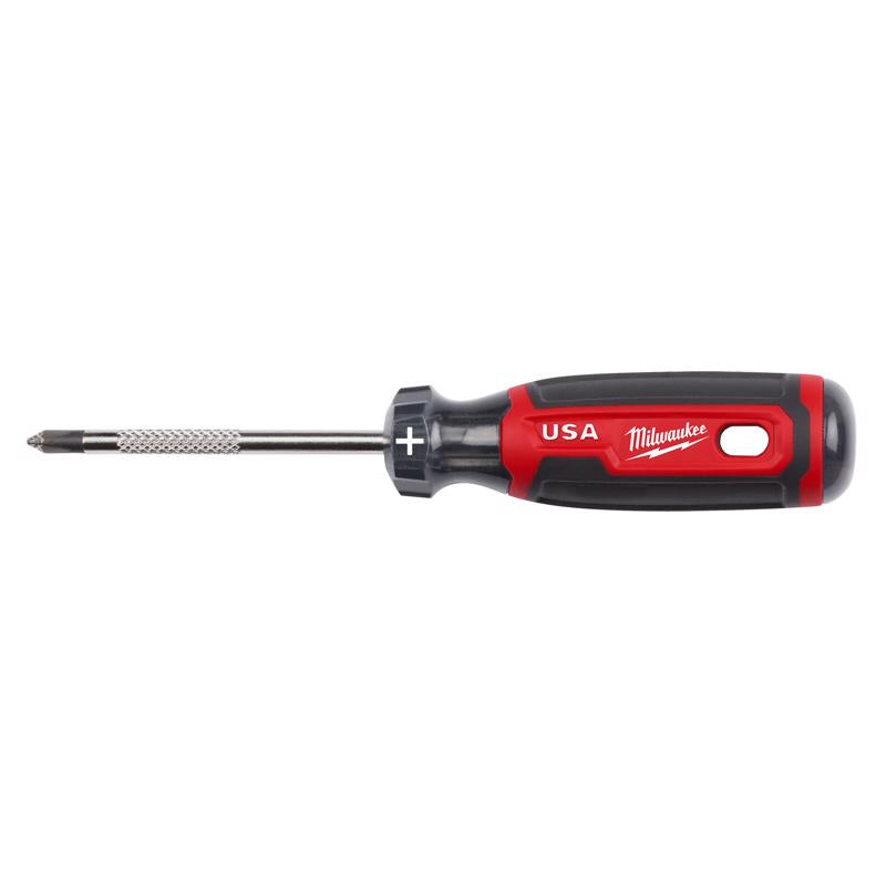 Milwaukee #1 in. drive X 3 in. L Phillips/Square Screwdriver 1 pk