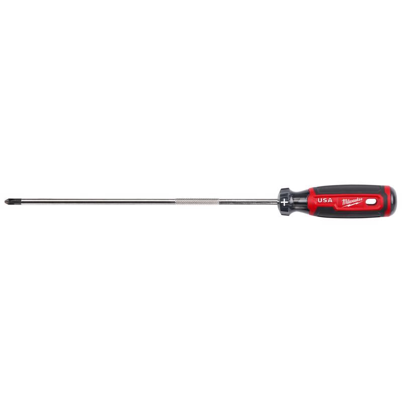 Milwaukee #2 X 10 in. L Phillips Screwdriver 1 pk