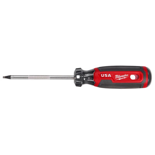 Milwaukee Made in USA Cushion Grip 4 in. L Square Made in USA Screwdriver 1 pk