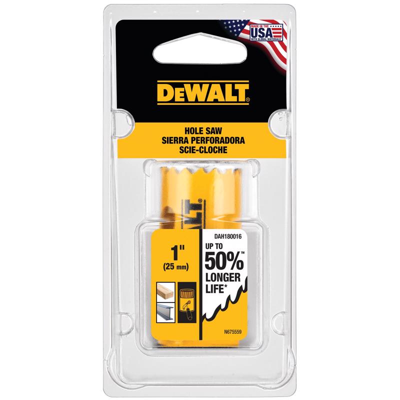 DEWALT 1 in. Bi-Metal Hole Saw
