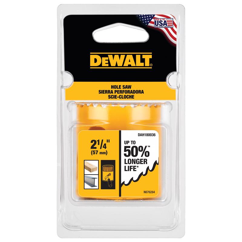 DEWALT 2-1/4 in. Bi-Metal Hole Saw