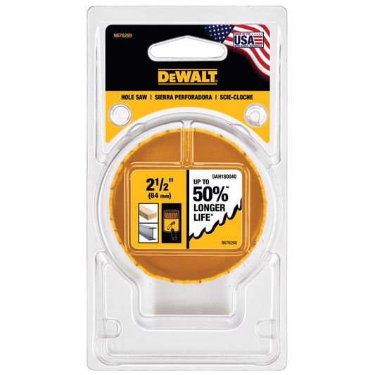 DEWALT 2-1/2 in. Bi-Metal Hole Saw