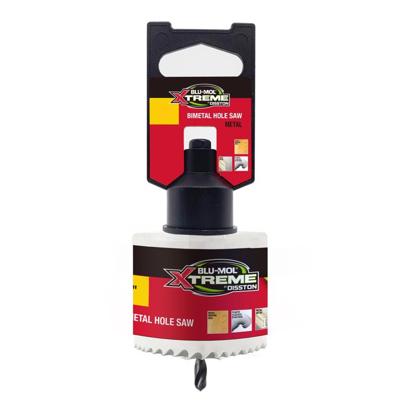Blu-Mol Xtreme 1 in. Bi-Metal 1/4 in. D Hole Saw Arbor Included